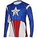 Carin Men's Captain Winter Solider Long sleeve T-shirt