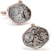 Rose Gold Watch Movement Cufflinks