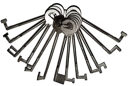 Picklock24 Lock Pick Set "Massive" (Ratchet Brace Set 13-Part)
