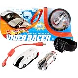 Hot Wheels Year 2011 Video Racer Micro Camera Car Playset with Silver Protective Action Case, Silver Car with Built In LCD Screen on Back, Red USB Cable, 4 Mounting Brackets, 2 Adhesive Strips and 1 Adjustable Strap (W6721)