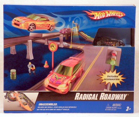 Hot Wheels Radical Roadway Playset