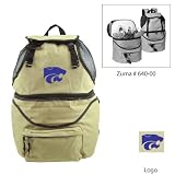 Kansas State Wildcats NCAA Zuma Insulated Backpack (Beige)