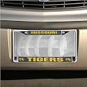 Missouri Tigers Chrome License Plate Frame