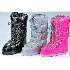 Wintergrip Snowboots im Lack Design
