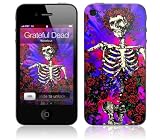 Zing Revolution MS-GRFL70133 Grateful Dead - Woodcut Cell Phone Cover Skin for iPhone 4/4S