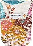 Diapees & Wipees Waterproof Jubilee Flower Baby Diaper and Wipes Bag