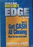 DVD Carleton H. Sheets Investor's Edge - How to Get Cash At Closing When You Buy Real Estate code image