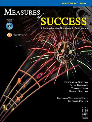 Measures of Success Baritone B.C. Book 1 With CD