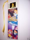 Alice in wonderland movie film cell bookmark memorabilia collectible disney animation