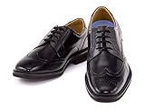 [リーガル] REGAL メンズ ビジネスシューズ 181W ウイングチップ 3E BD ブラック 25.5cm