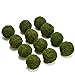 Byher Natural Green Moss Decorative Ball,Handmade (2