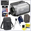 Sony HDR-XR100 80GB High Definition Handycam Camcorder + 4 Gigabyte Pro-Duo Memory Stick + Sony Camcorder Case + Camcorder Accessory Kit