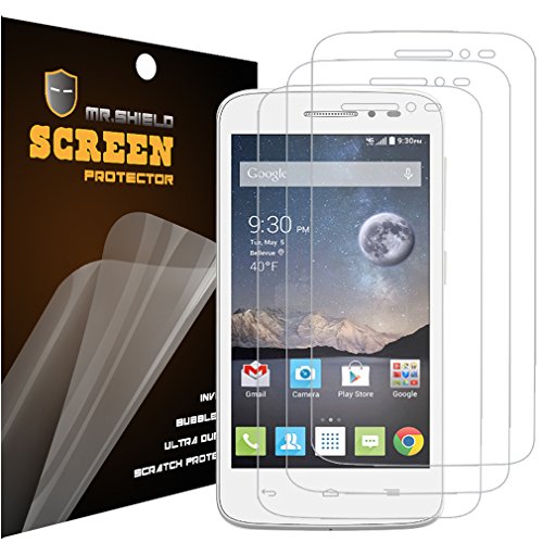 Mr Shield For Alcatel OneTouch Pop Astro Anti-Glare [Matte] Screen Protector [3-PACK] with Lifetime Replacement Warranty