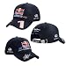 Kinder Cap. Material: 100% Baumwolle. Farbe: Navy. Gr��e: Einheitsgr��e, aber hinten verstellbar, 
ca. 52 cm. Metallschlie�e mit Logopr�gung. Driver Cap von Sebastian Vettel f�r Kids mit gro�er 
Nummer 1 Stickerei auf dem Schild und gro�em RBR Logostick vorne. Angenehm leicht zu tragen.