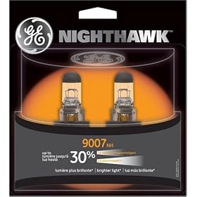GE 9007NH/BP2 Nighthawk Automotive Replacement Bulbs - Pack of 2