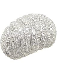 14k Yellow Gold 6.13ctw Diamond Cocktail Ring LR1118Y Size 7.75