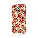 Galaxy S5 Active Case, MPERO SNAPZ Series Rubberized Case for Samsung Galaxy S5 Active / GS5 Active - Vintage Red Roses