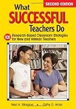 What successful teachers do : 101 research-based classroom strategies for new and veteran teachers