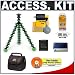 Photo : Joby GP1 Gorillapod Flexible Tripod (Green) + Cameta Bonus Accessory Kit - for Digital Point & Shoot Cameras