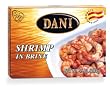 DANI Shrimp in Brine, 3.5-Ounce Easy Open Cans (Pack of 4)