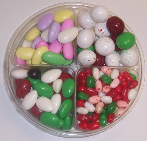 Scott's Cakes 4-Pack Christmas Mix Jelly Beans, Christmas Jordan Almonds, Christmas Malt... by Scott's Cakes