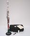 RUGERI B FLAT CLARINET WITH CARRYING CASE - WHITE.RED.GREEN