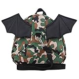 FEOYA 赤ちゃん 迷子防止ひも リード付きリュック 可愛い 子供 リュック 赤ちゃん おでかけ お散歩用 - カモフラージュ