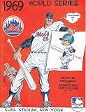 1969 Official World Series Program New York Mets-9x11