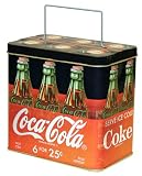 Coca-Cola Small Tin Replica Bottle Carrier