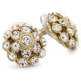 Betsey Johnson Basics Pave Crystal Round Stud 