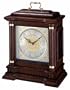 Seiko Mantel Chime Carriage Clock with Hand-Rubbed Finish
