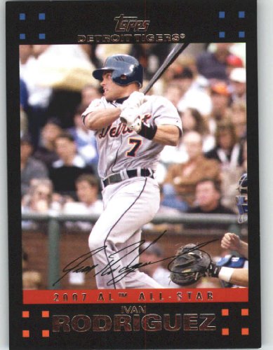 2007 Topps Update #215 Ivan Rodriguez - Detroit Tigers (All-Star) (Baseball Cards)