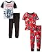 Star Wars Little Boys' Here Comes Trouble Four-Piece Pajama Set