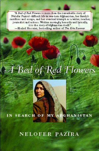a bed of red flowers in search of my afghanistan