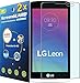 2x LG Leon 4G LTE C40 C50 H340N H326T H345 MS345 Premium Clear LCD Screen Protector Guard Kit (2 pieces by GUARMOR)