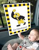 University of Iowa Hawkeyes Car Window Sun Shade