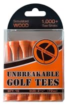 Unbreakable Golf Tees - 2.7/8"