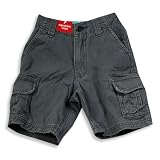 Cool Island - Toddler Boys and Boys Cargo Short, Vintage Navy - Gray