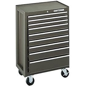 Craftsman 9-65088 9 Drawer 26-Inch Machinist Roll Away