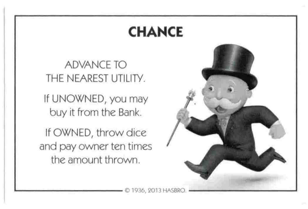 Amazon.com: Monopoly Chance Card - Your Building Loan Matures ...
