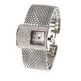 Montre femme sertie de strass