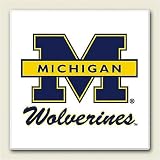 Michigan Wolverines NCAA Stone Coaster Set of 4 [Misc.]
