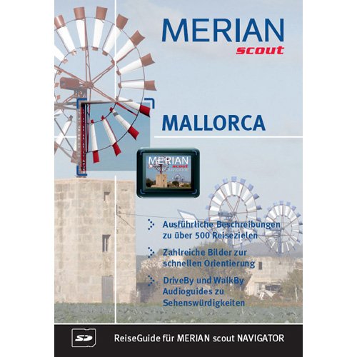 Merian scout Reisef&uuml;hrer Mallorca SD-Karte f&uuml;r Merian scout Navigator Preisvergleich