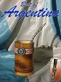 Argentina famous MATE, in a Bamboo Cane - With details in