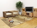 国産い草裏貼りラグカーペット 『DXマルコス』 サイズ:191x250cm カラー:ベージュ(#1701330)【送料無料】
