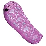 Suisse Sport Urban Camo Youth Mummy Double Layer Sleeping Bag, Pink