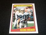 Seattle Seahawks HOF Steve Largent Signed Auto 1988 Topps Card #3 TOUGH HS at Amazon.com