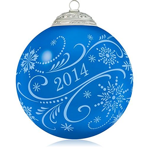 Christmas Commemorative Ball Ornament #1 Series 2013 Hallmark Ornament