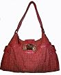 Women's Guess Purse Handbag Pink G-Shine Large