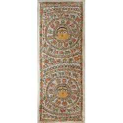 Madhubani Art Home Decor Organic Color Paper (madht008)